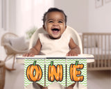 Chevron Pumpkin Canva Template Pennant Banner Printable