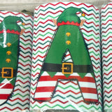 Christmas Elf Alphabet Hershey Candy Bar Wrapper Stocking Stuffer Printable