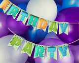 Dinosaur Printable Pennant Banner Canva Template