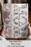Mom Boho Personalized Journal