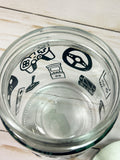 Eat Sleep Game Repeat Video Gamer Candy Jar