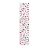 Valentine Love and Hearts Table Runner