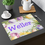 Easter Flowers Personalized Placemat