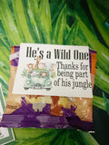 He’s a Wild One Candy Bag Topper Printable