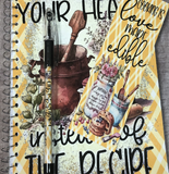 Follow Your Heart Recipe Notebook Gift Set