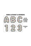 Cars Alphabet Clipart Set