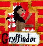 Gryffindor House Logo Plastic Canvas Pattern