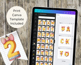 Back to School Banner DIY Printable with Pink Bow Pencil Alphabet