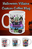 Halloween Villains Personalized Mug