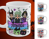 Halloween Villains Personalized Mug