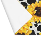 Sunflowers and Cow Print Farm House Style Decor Kitchen Placemat