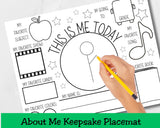 Bookworm Back to School Breakfast Printable Set