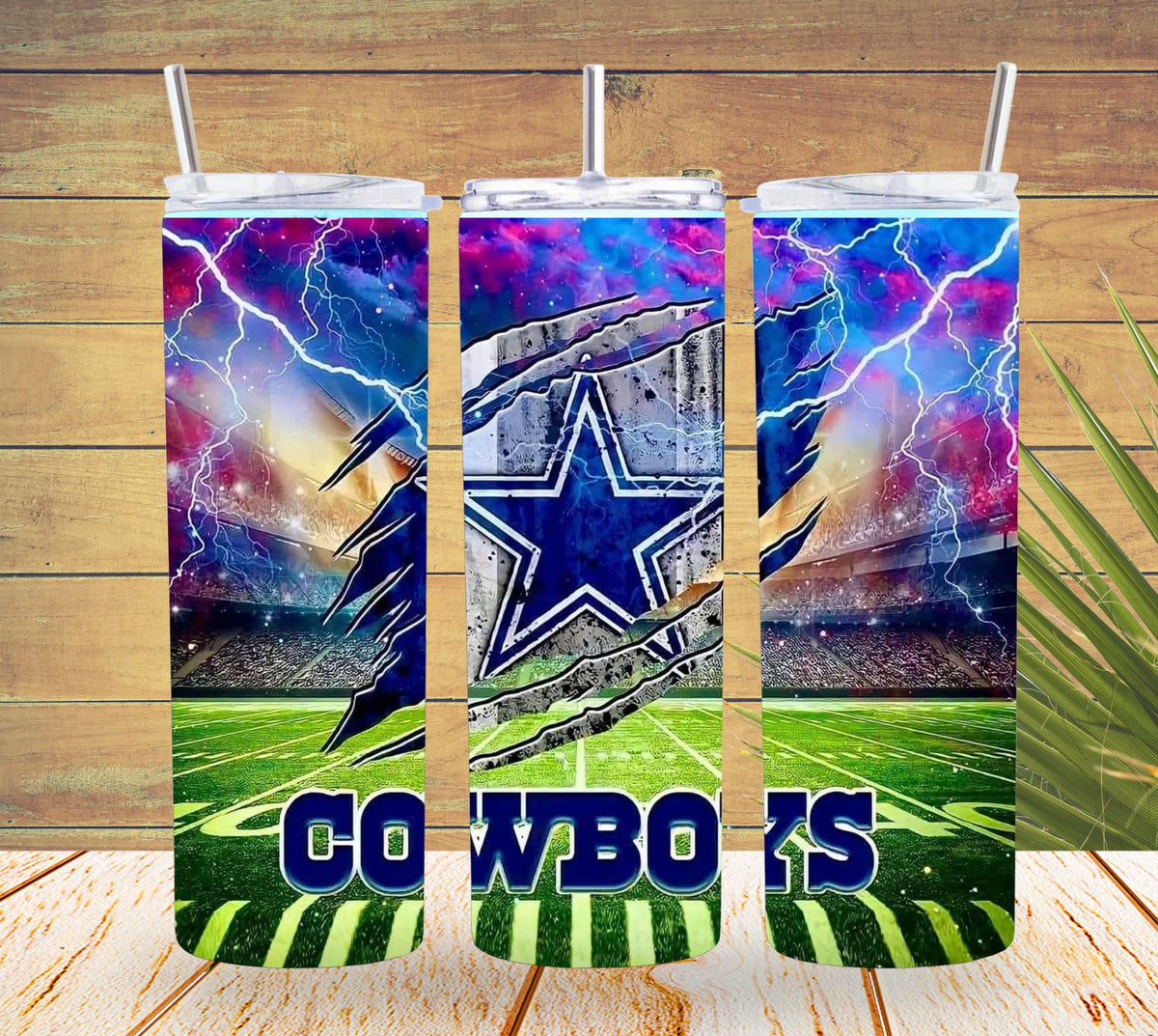Cowboys Stadium Star Tear Through 20 ounce Stainless Steel Tumbler *662