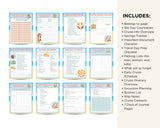 Bon Voyage Cruise Planner Printable