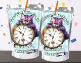 Vintage Alice in Wonderland Capri Sun Printable Label
