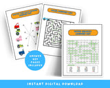 Cars Preschool Activity Book Printable