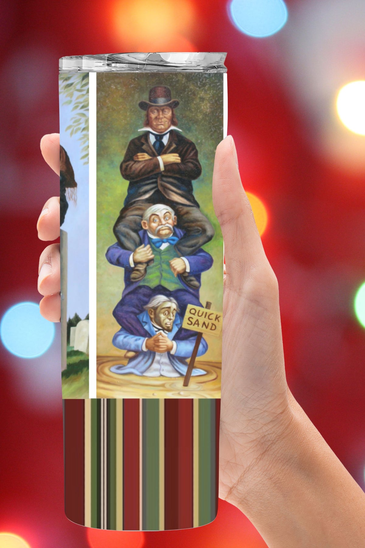 Stretching Room Haunted Mansion Tumbler 20 oz Skinny *720