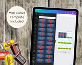 Cowboy Red Bandana Alphabet Hershey Candy Bar Wrapper Printable