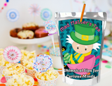 Alice in Wonderland Capri Sun Printable Labels