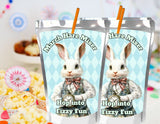 Vintage Alice in Wonderland Capri Sun Printable Label