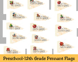 Bookworm Back to School Breakfast Printable Set