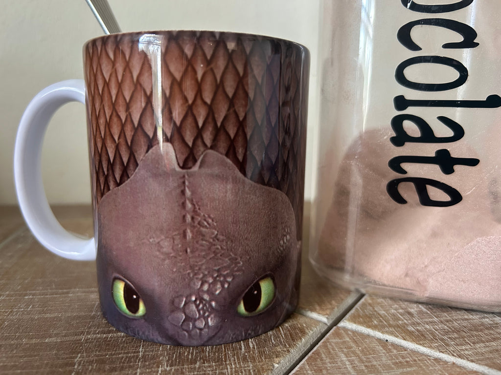 Toothless Big Mouth Coffee Mug – DIY Party Mom