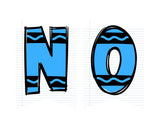 Crayon Printable Pennant Banner Canva Template