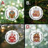 First Christmas in a New Home Custom Christmas Ornament