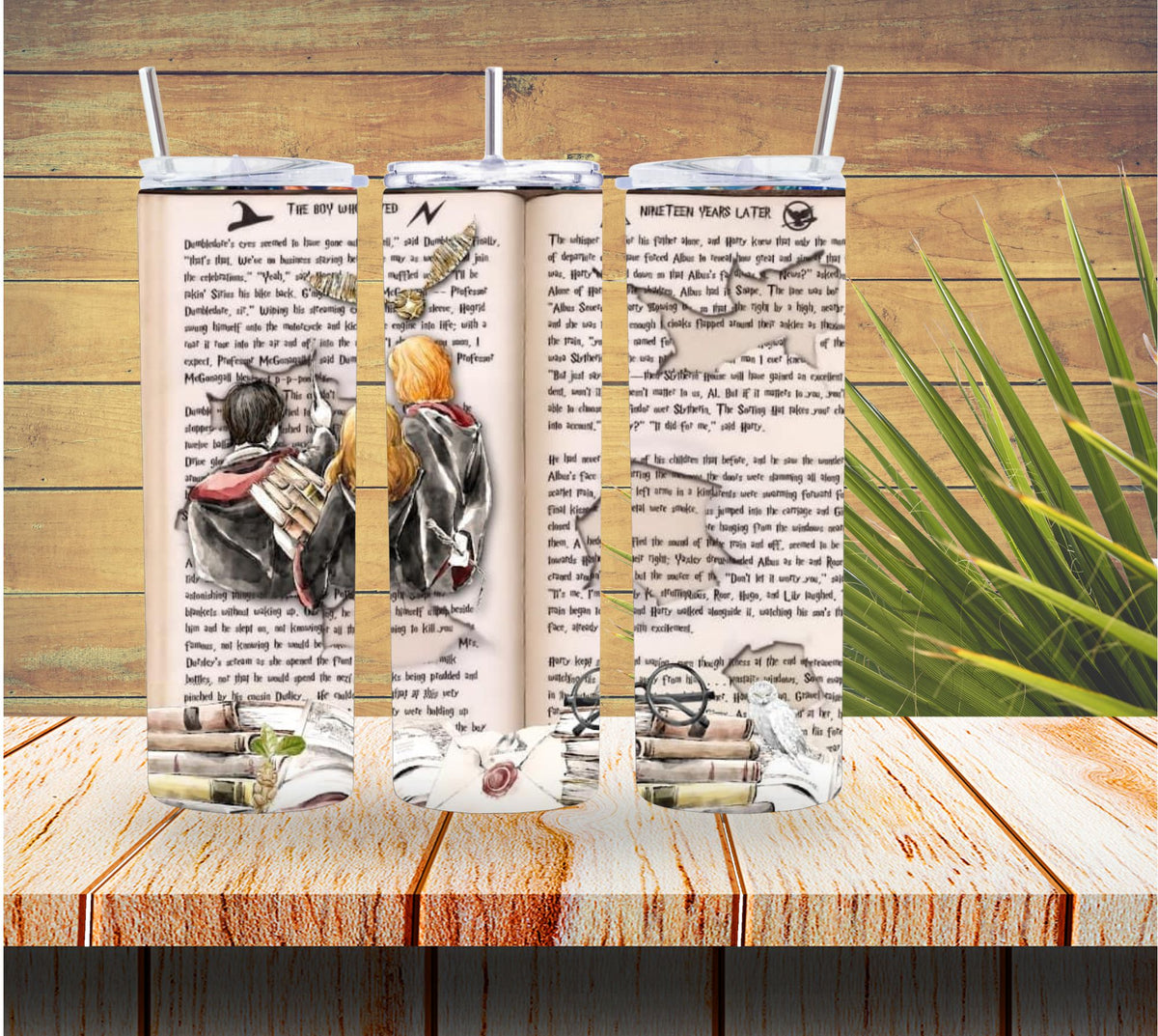 The Boy Who Lived Harry Potter 20 ounce Stainless Steel Tumbler *556