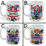 Halloween Villains Personalized Mug