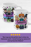 Halloween Villains Personalized Mug