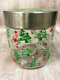 Christmas Trees Candy Jar