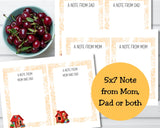 Bookworm Back to School Breakfast Printable Set