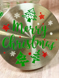Christmas Trees Candy Jar
