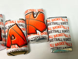 Basketball Alphabet Hershey Candy Bar Wrapper Printable