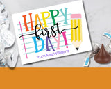 Happy First Day Welcome Back Bag Topper