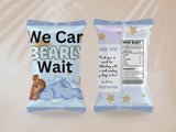 We Can Bearly Wait Chip Bag Canva Template