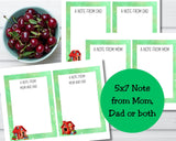 Bookworm Back to School Breakfast Printable Set