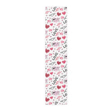 Valentine Love and Hearts Table Runner