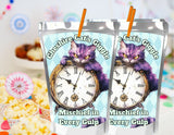 Vintage Alice in Wonderland Capri Sun Printable Label
