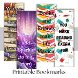 Valentine Printable Bookmarks