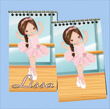 Ballet Party Favor Personalized Notebooks