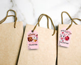 Funny Food Puns We Go Together Like Class Valentine Gift Tag Printable