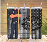Correctional Worker No Guns Tumbler. *801