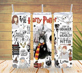 Wizard Words Harry Potter Tumbler  *767