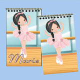 Ballet Party Favor Personalized Notebooks