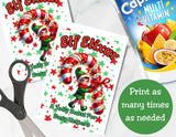 Elf Elixar Printable Capri Sun Label