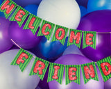 Watermelon Pennant Banner Printable