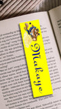 Beauty and the Beast Personalized Metal Bookmark with Tassel