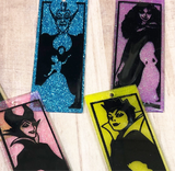 Fairy Tale Villain Glitter Bookmarks
